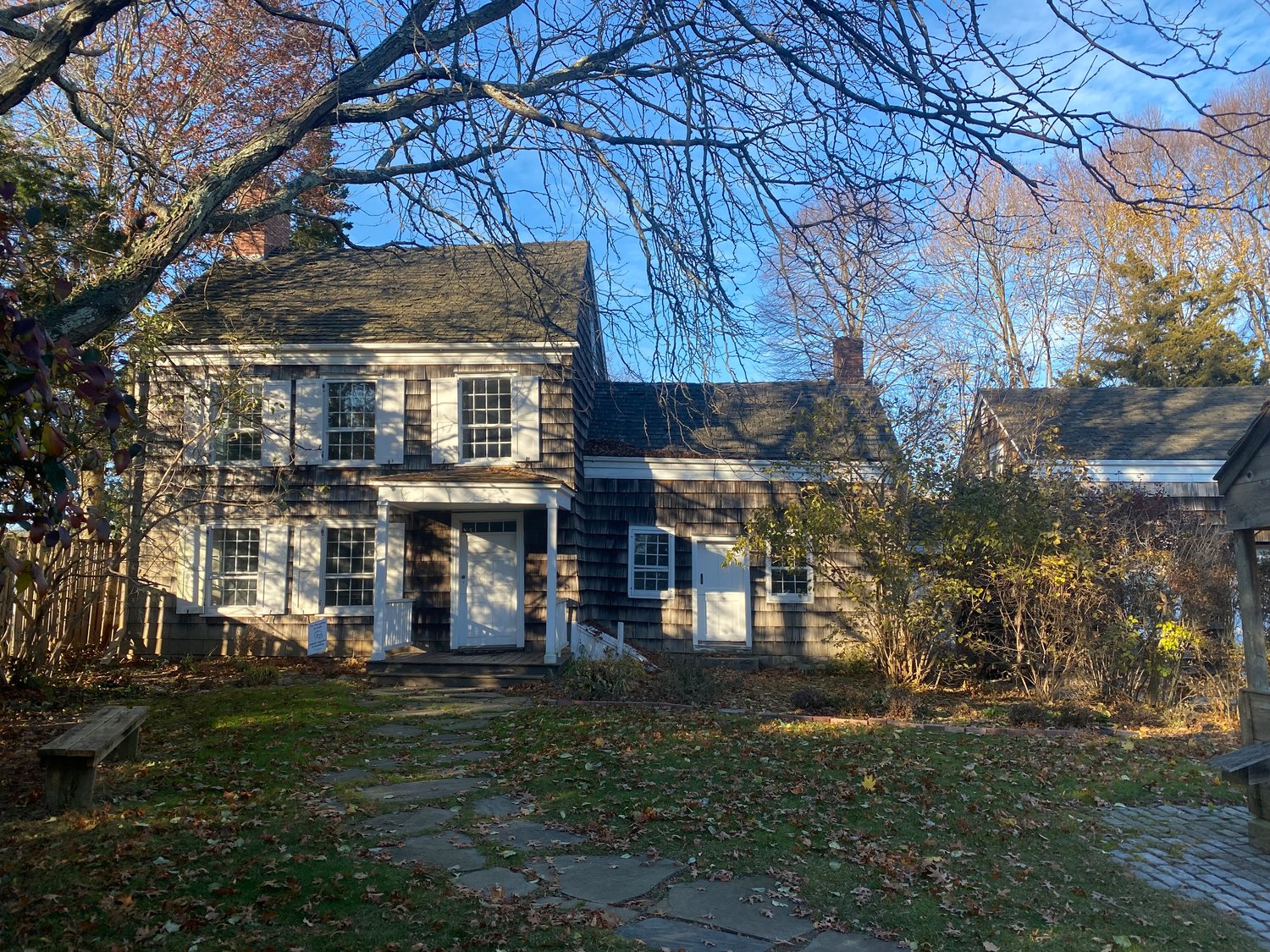 The house in which Walt Whitman was born was built by his father, Walter Whitman Sr.